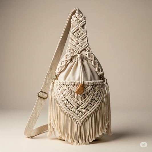 The "Boho Chic" Macrame Sling